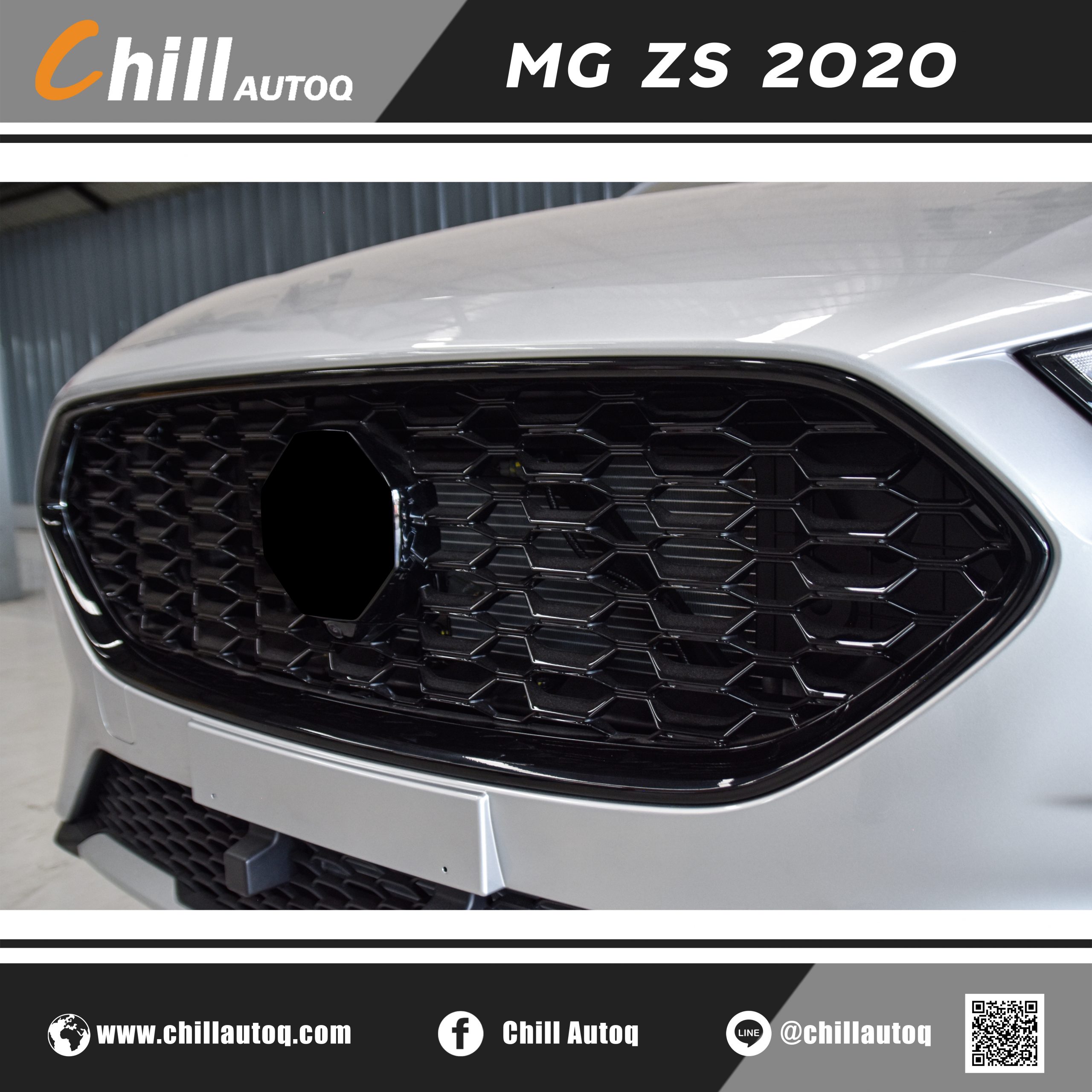 ครอบกระจัง  MG ZS 2020